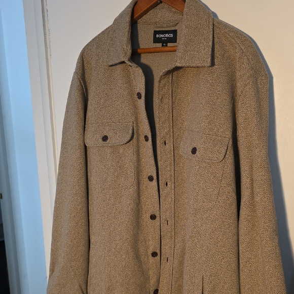 Bonobos Other - Bonobos Tan XL Shacket Perfect Condition You'll Look Great!
